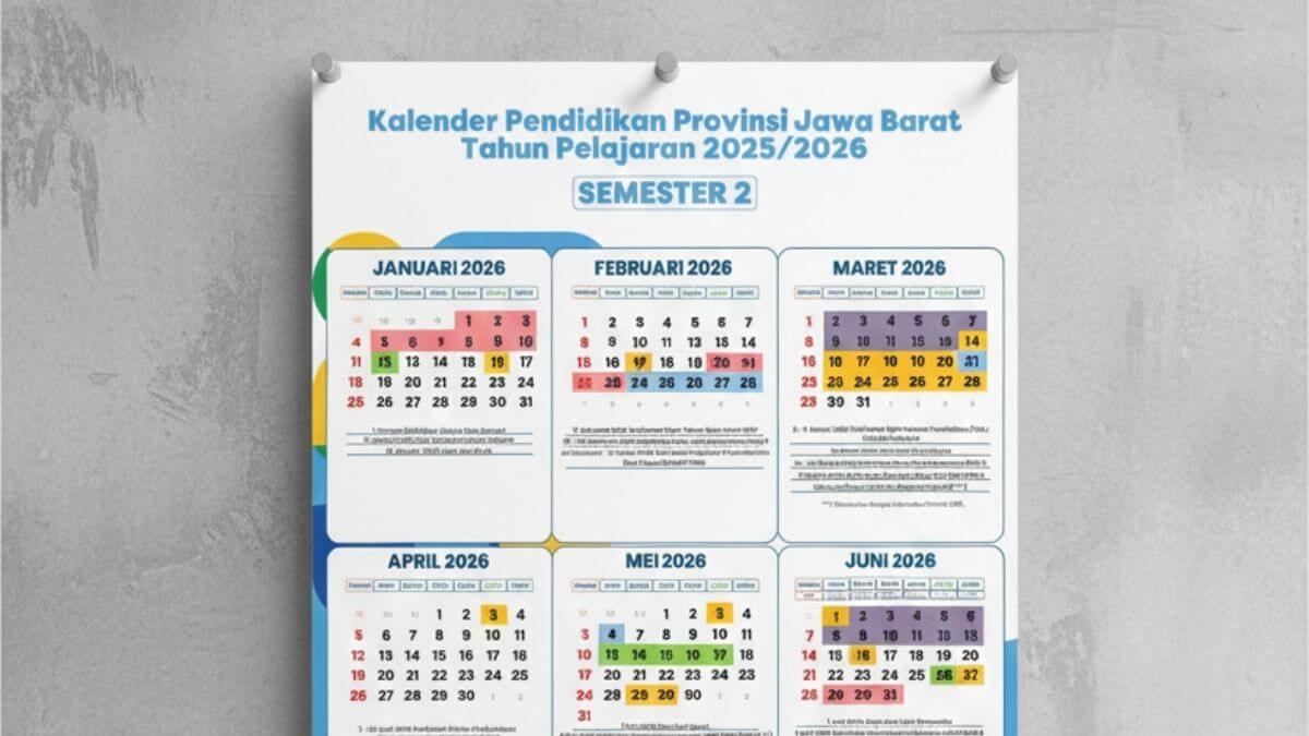 Kalender Pendidikan 2026 Lengkap dengan Jadwal Ujian dan Hari Libur Kalender Pendidikan 2026 Lengkap dengan Jadwal Ujian dan Hari Libur